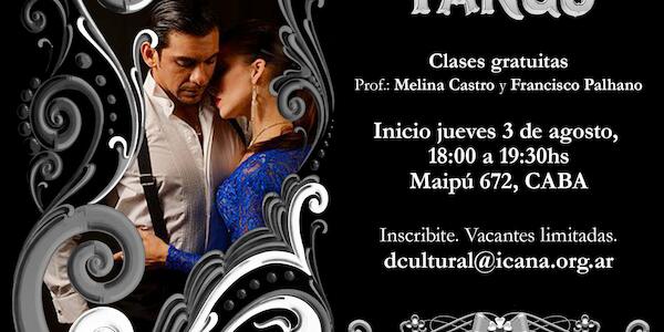 Clases de Tango en ICANA