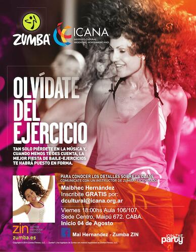 Clases de Zumba en ICANA